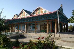 Historical buildings in Kyrgyzstan visited during a trip